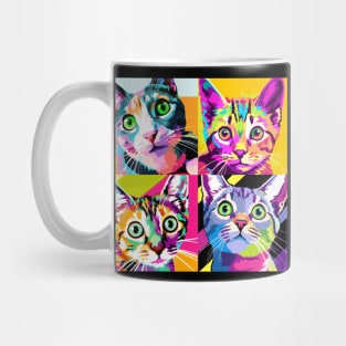 Pixie-bob Pop Art - Cat Lover Gift Mug